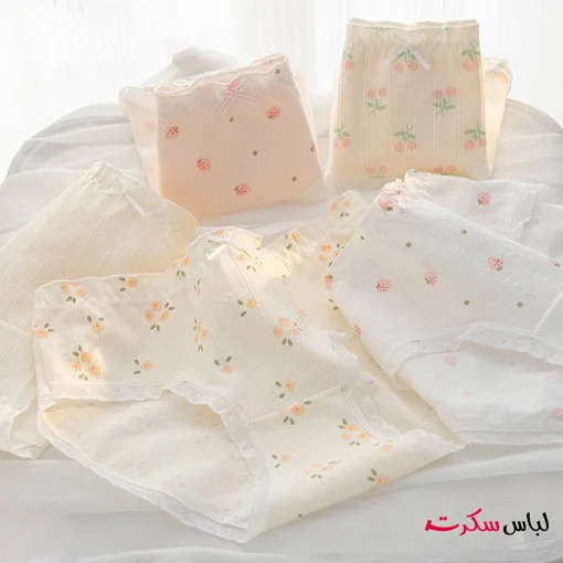 شورت عروسکی نخی پک 3 عددی ls789 — تصویر ۴