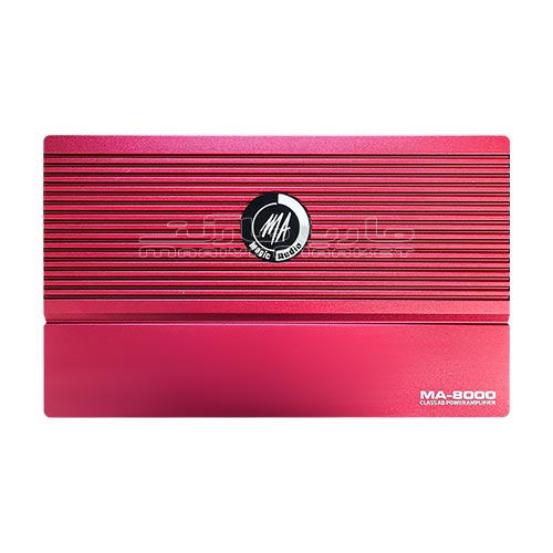 آمپلی فایر 4 کانال مجیک آدیو مدل MA-8000 — تصویر ۳