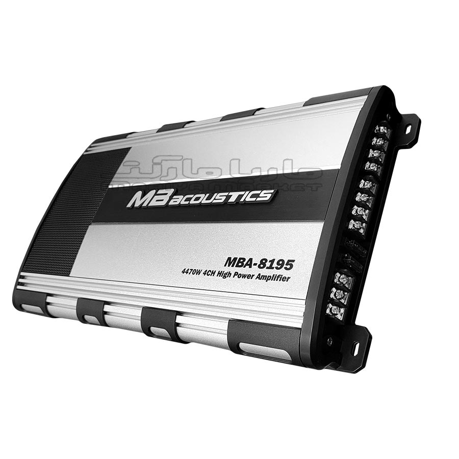 آمپلی فایر 4 کانال ام بی اکوستیک مدل MBA-8195 — تصویر ۵