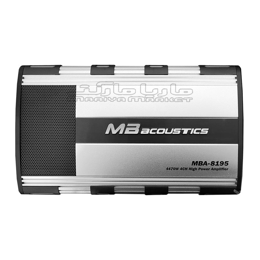 آمپلی فایر 4 کانال ام بی اکوستیک مدل MBA-8195 — تصویر ۳