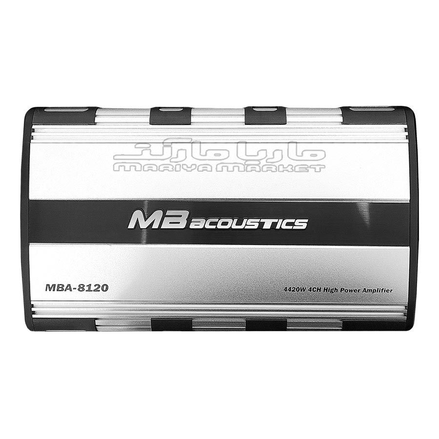 آمپلی فایر 4 کانال ام بی اکوستیک مدل MBA-8120 — تصویر ۳