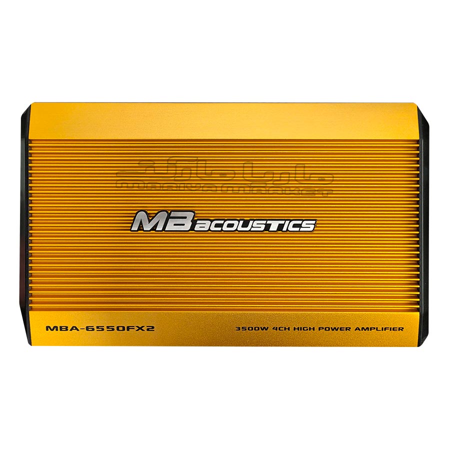 آمپلی فایر 4 کانال ام بی اکوستیک مدل MBA-6550FX2 — تصویر ۳