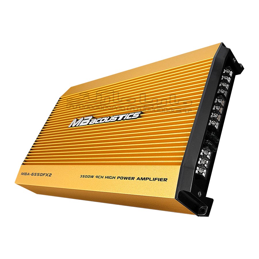 آمپلی فایر 4 کانال ام بی اکوستیک مدل MBA-6550FX2 — تصویر ۴