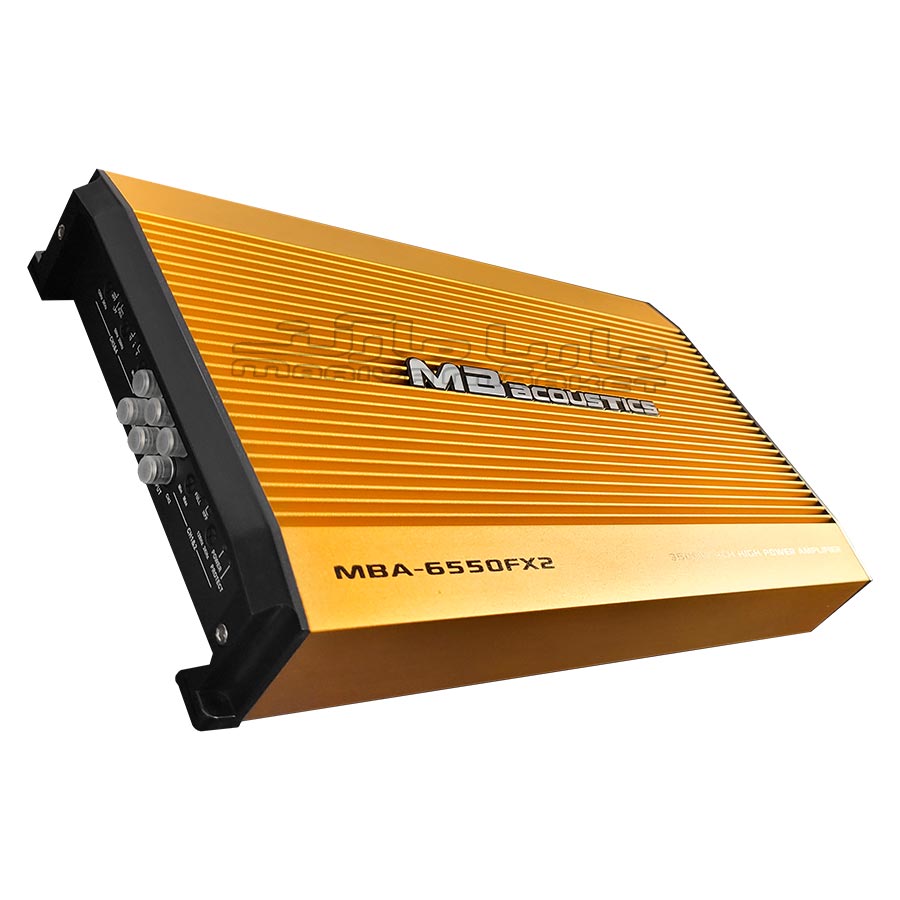 آمپلی فایر 4 کانال ام بی اکوستیک مدل MBA-6550FX2 — تصویر ۵