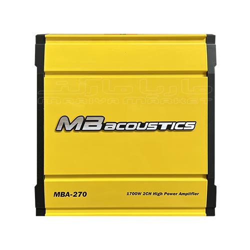 آمپلی فایر 2 کانال ام بی اکوستیک مدل MBA-270 — تصویر ۳