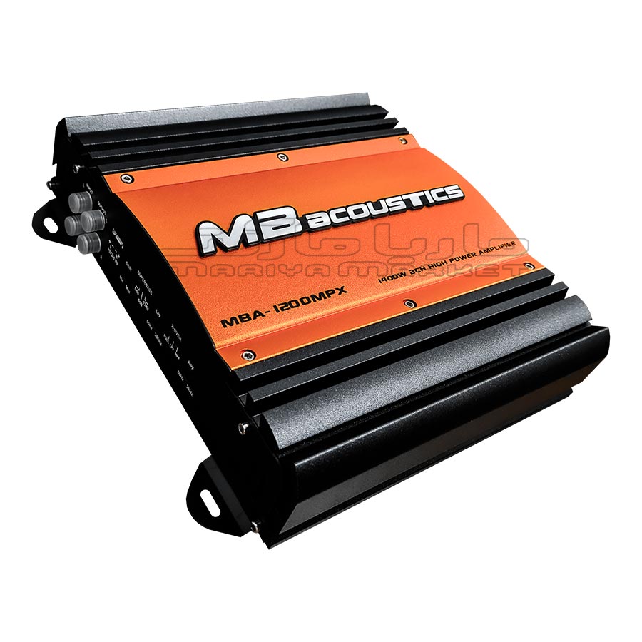 آمپلی فایر 2 کانال ام بی اکوستیک مدل MBA-1200MPX — تصویر ۴