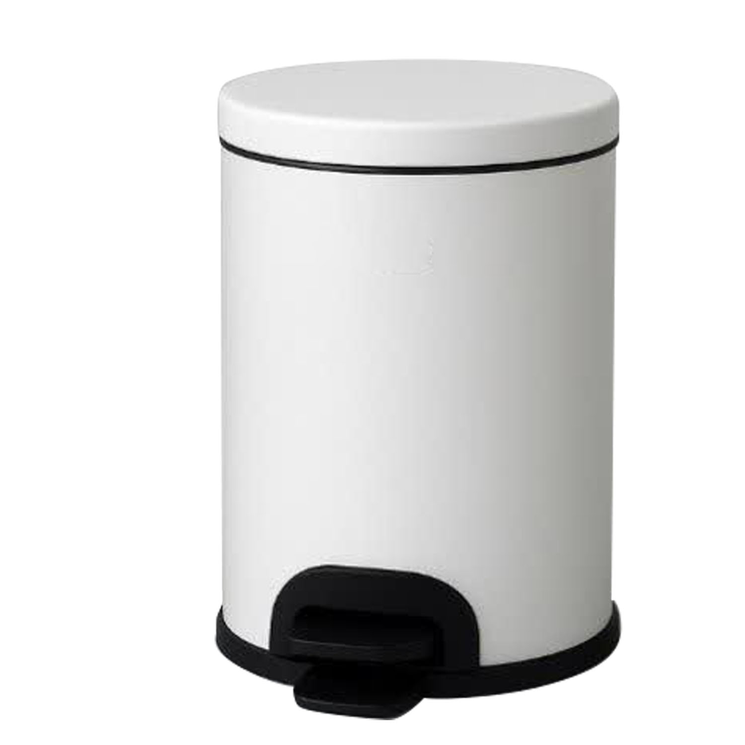 سطل زباله پدالدار 15 لیتری CE-1520 - ‌ سفید — تصویر ۲