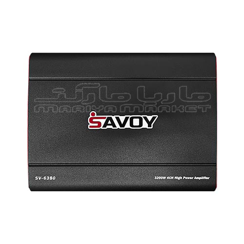 آمپلی فایر 4 کانال ساووی VS-6380