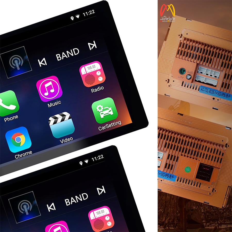 مانیتور فابریکی 10 اینچ رام 1 حافظه 16 — تصویر ۲