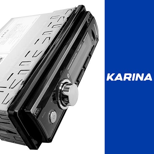 پخش دکلس پنل جدا کارینا KA-4500BT — تصویر ۲