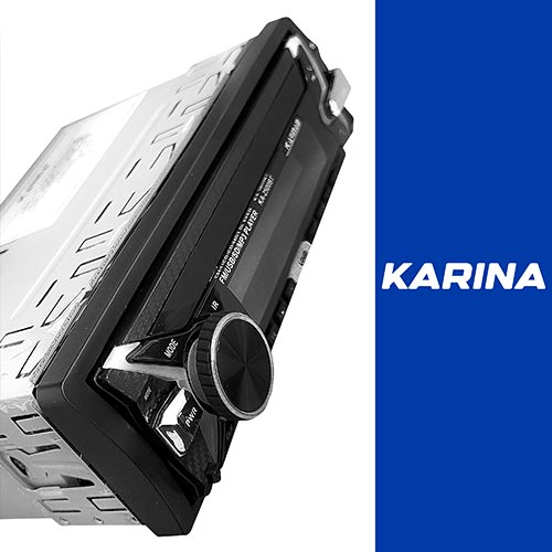 پخش دکلس پنل جدا کارینا KA-2500BT — تصویر ۲