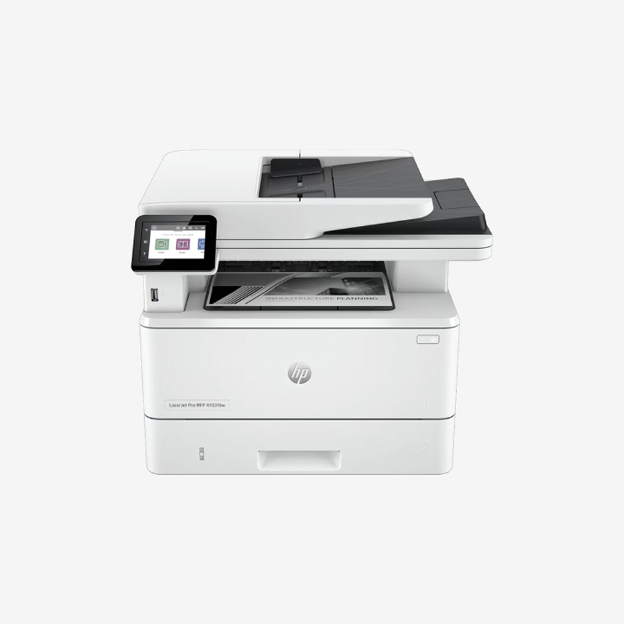 پرینتر سه کاره لیزری مشکی مدل HP LaserJet Pro 4103dw