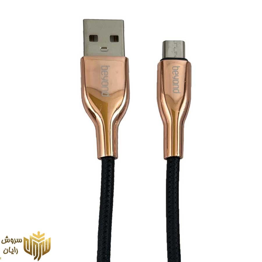 کابل تبدیل USB به MicroUSB بیاند مدل BA-577 طول 1متر — تصویر ۳