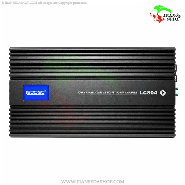 آمپلی فایر ۴ کانال لئودئومدل leodeo lc804 قدرت هر کانال 80RMS — تصویر ۲