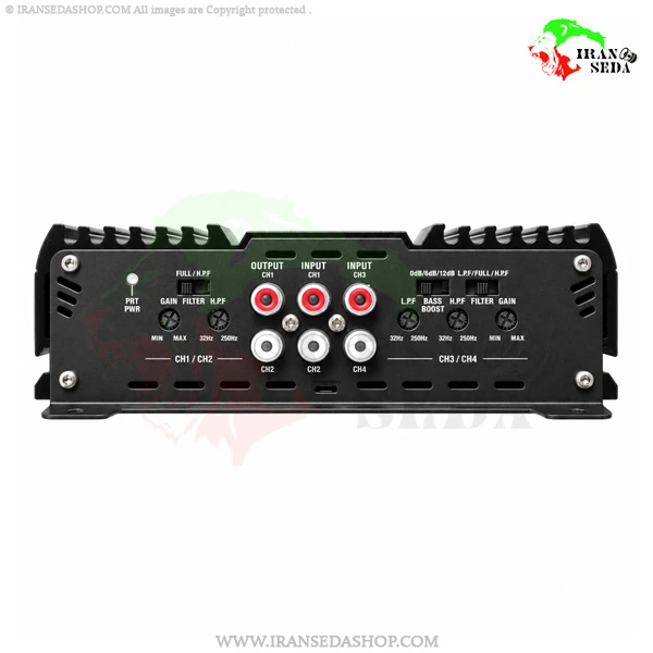 آمپلی فایر ۴ کانال لئودئومدل leodeo lc804 قدرت هر کانال 80RMS — تصویر ۵