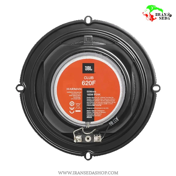 بلندگو گرد جی بی ال مدل jbl club 620f سایز 6.5 اینچ با یک سال گارانتی صوت ایران کیش — تصویر ۴