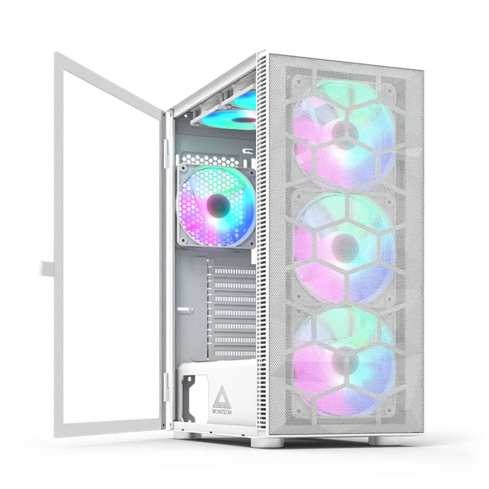 کیس سفید مونتک مدل X3 MESH