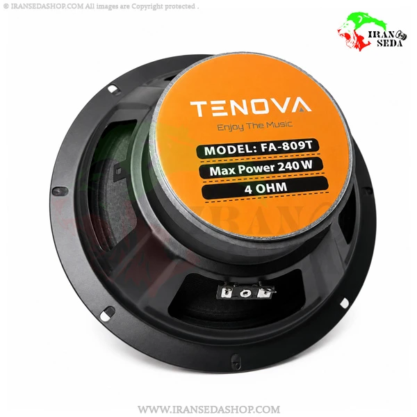 میدرنج تنووا مدل tenova fa-809t سایز 8 اینچ 240 وات — تصویر ۴