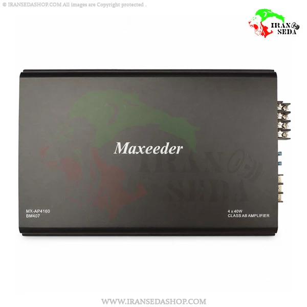 آمپلی فایر 4 کانال مکسیدر مدل maxeeder bm407 — تصویر ۲