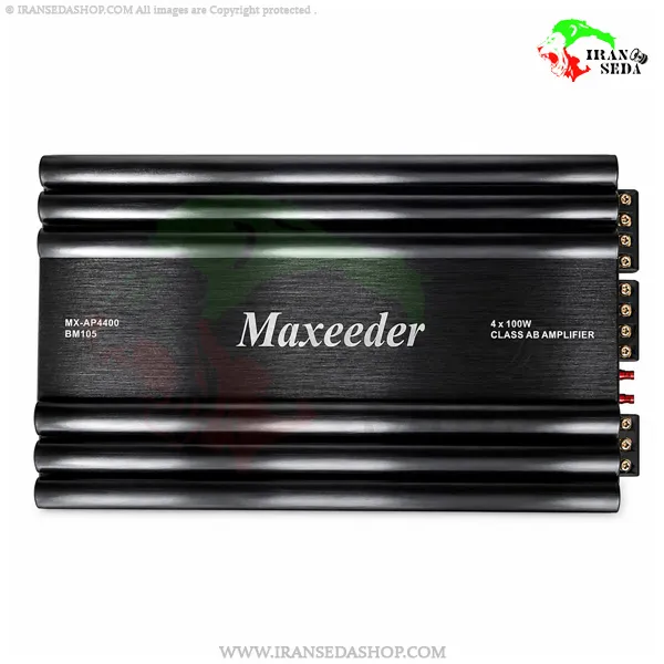 آمپلی فایر 4 کانال مکسیدر مدل maxeeder bm105 — تصویر ۲