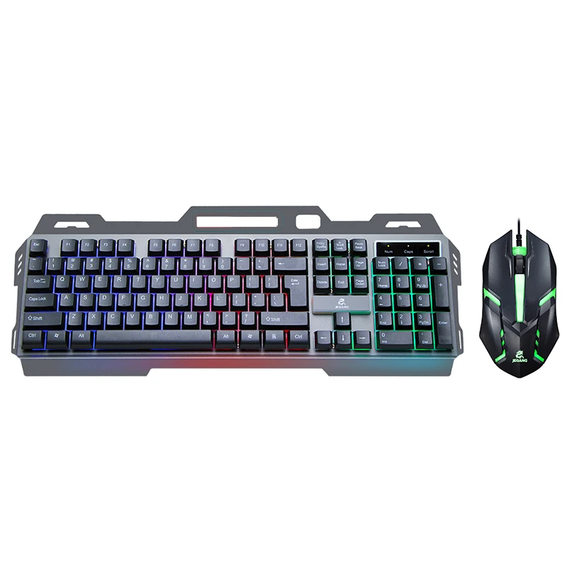 کیبورد و ماوس گیمینگ جکنگ مدل JK938 – RGB و ارگونومیک — تصویر ۵