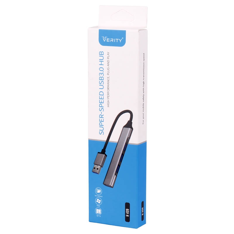 هاب 0.USB 3 وریتی مدل H-409 — تصویر ۴