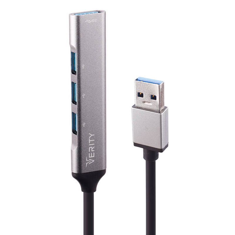 هاب 0.USB 3 وریتی مدل H-409 — تصویر ۳