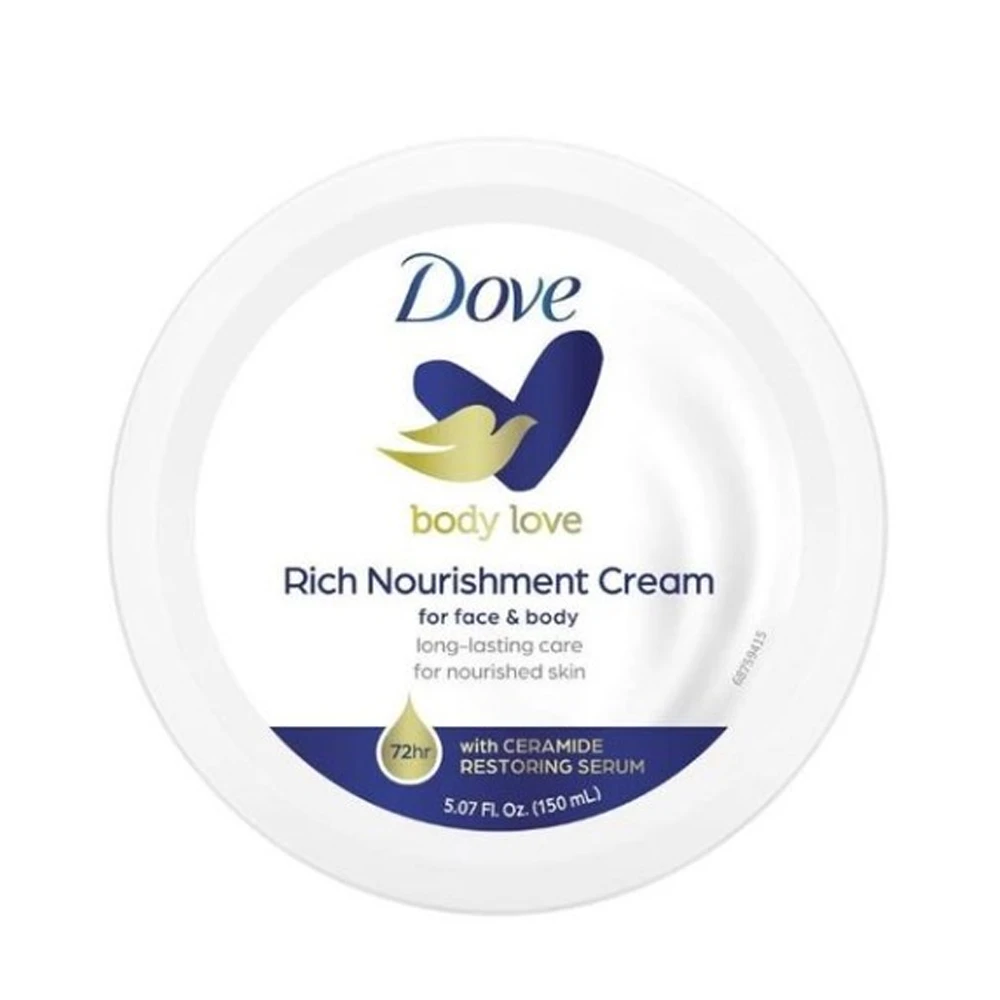 کرم مرطوب‌کننده و مغذی صورت و بدن داو مدل Rich Nourishment حجم 50 میلی‌لیتر