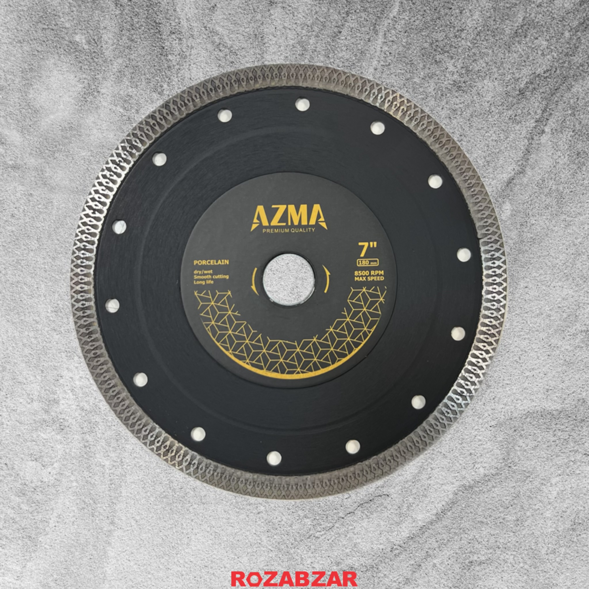 تیغ پرسلان بر متوسط 180 آزما(AZMA) — تصویر ۲