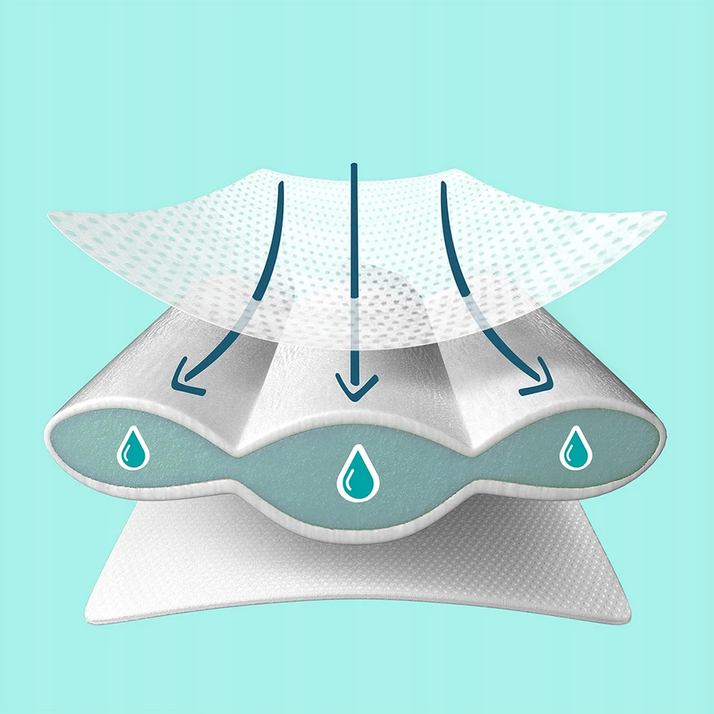پوشک بچه پمپرز لهستان مدل premium care سایز 0 بسته 30 عددی — تصویر ۶