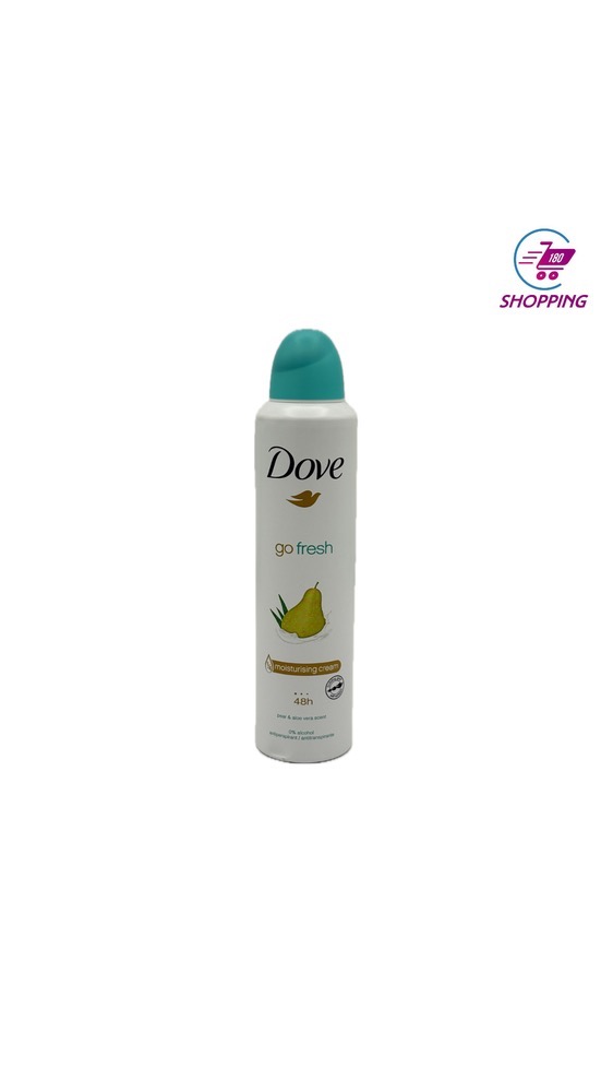 اسپری ضد تعریق زنانه داو با رایحه گلابی مدل go fresh حجم 250 میل