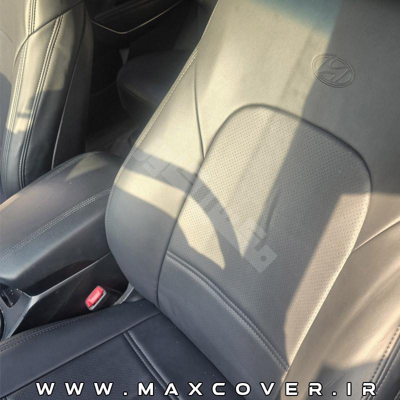 روکش صندلی هیوندایی سانتافه ix45 2012-2018 چرم خارجی شرکتی اصلی
