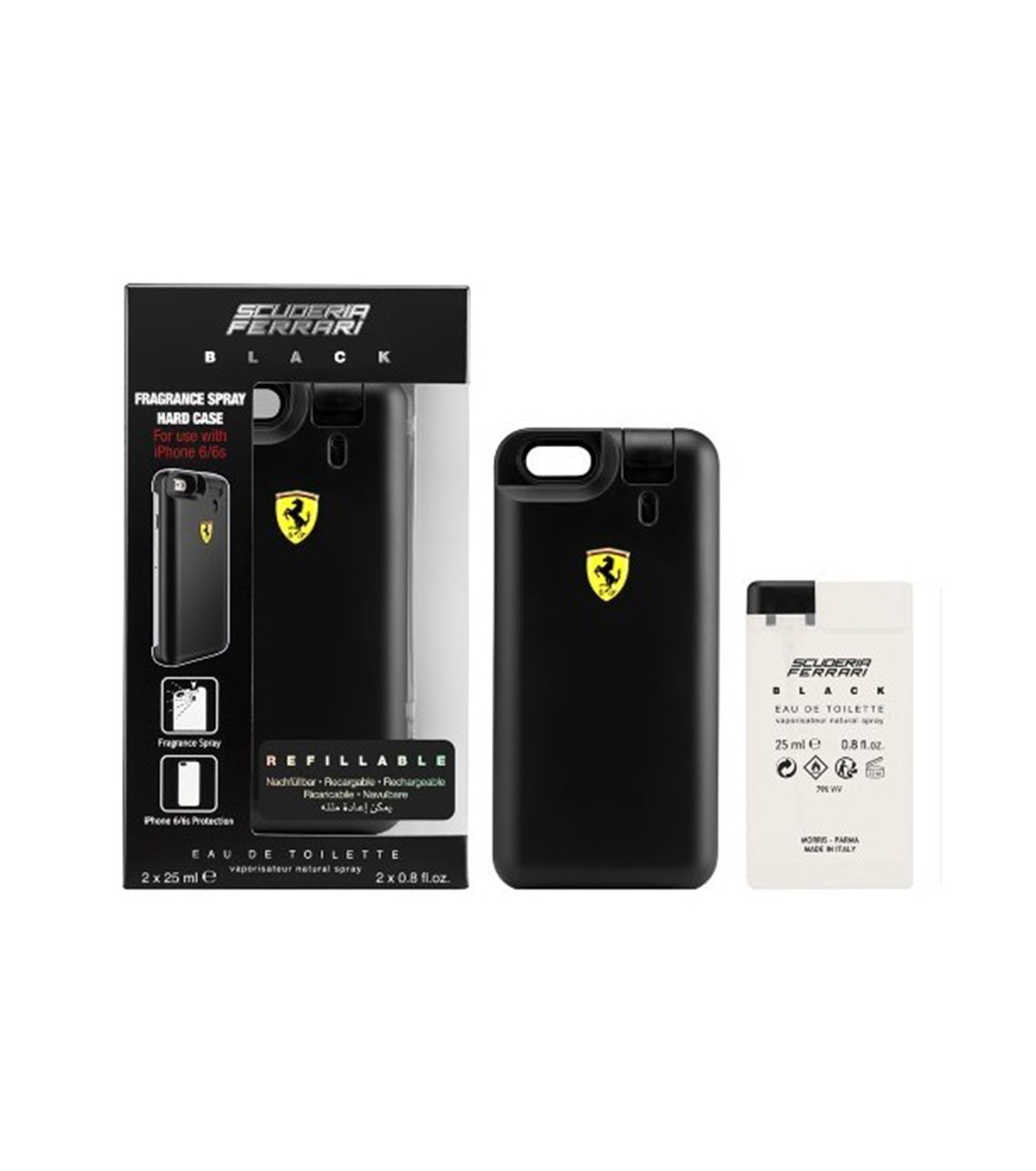 عطر مردانه فراری اسکودریا بلک ادوتویلت – Ferrari Scuderia Black Eau De Toilette — تصویر ۳