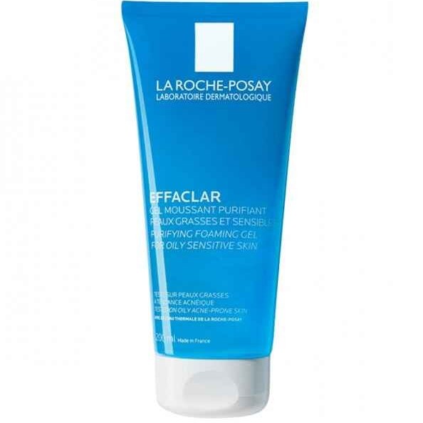 ژل شستشوی صورت لاروش پوزای مدل Effaclar مناسب پوست چرب و جوش‌دار حجم 200 میلی لیتر مسترکپی — تصویر ۲