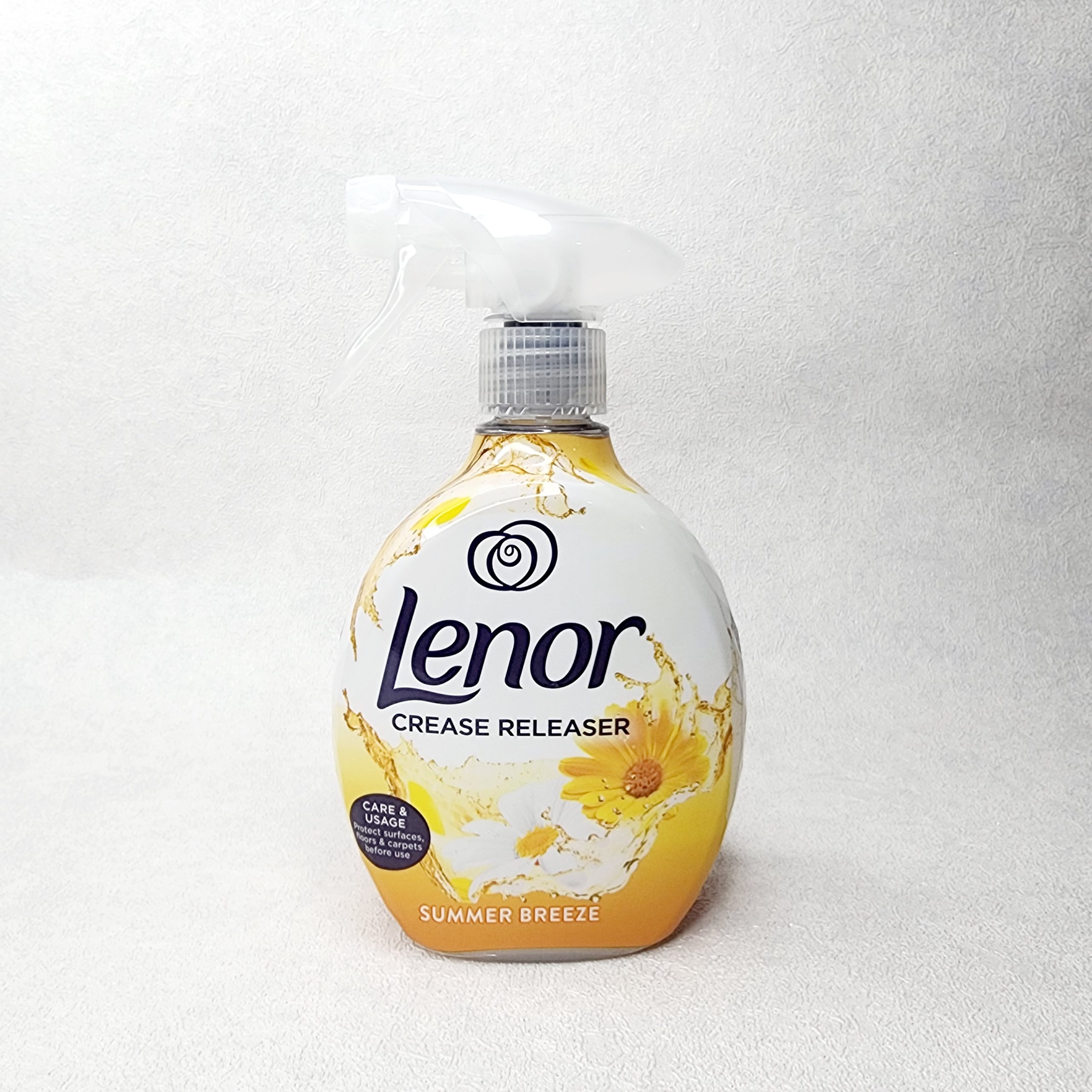 اسپری ضد چروک و اتو لباس لنور lenor رایحه نسیم تابستانیSummer Breeze حجم 500 میل