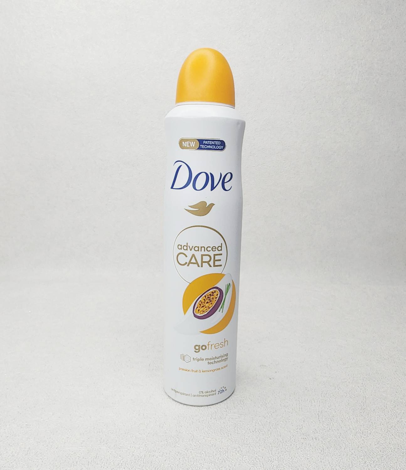 اسپری ضد تعریق Dove مدل Go Fresh Advanced Care رایحه پشن فروت و برگ لیمو حجم 250ml