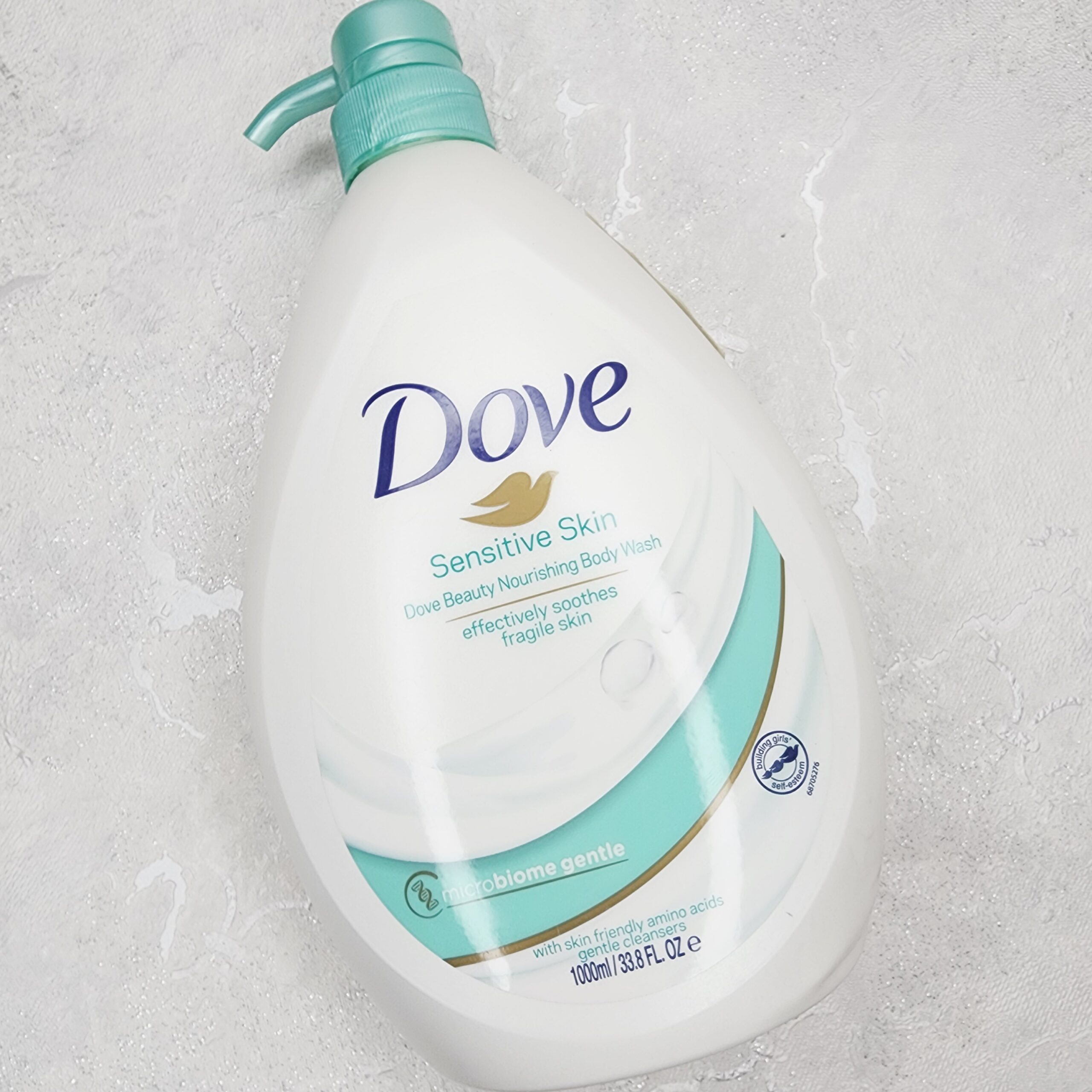 – شامپو بدن مغذی داو مخصوص پوست حساس 1 لیتری Dove Nourishing Body Wash for Sensitive Skin Body Wash — تصویر ۳