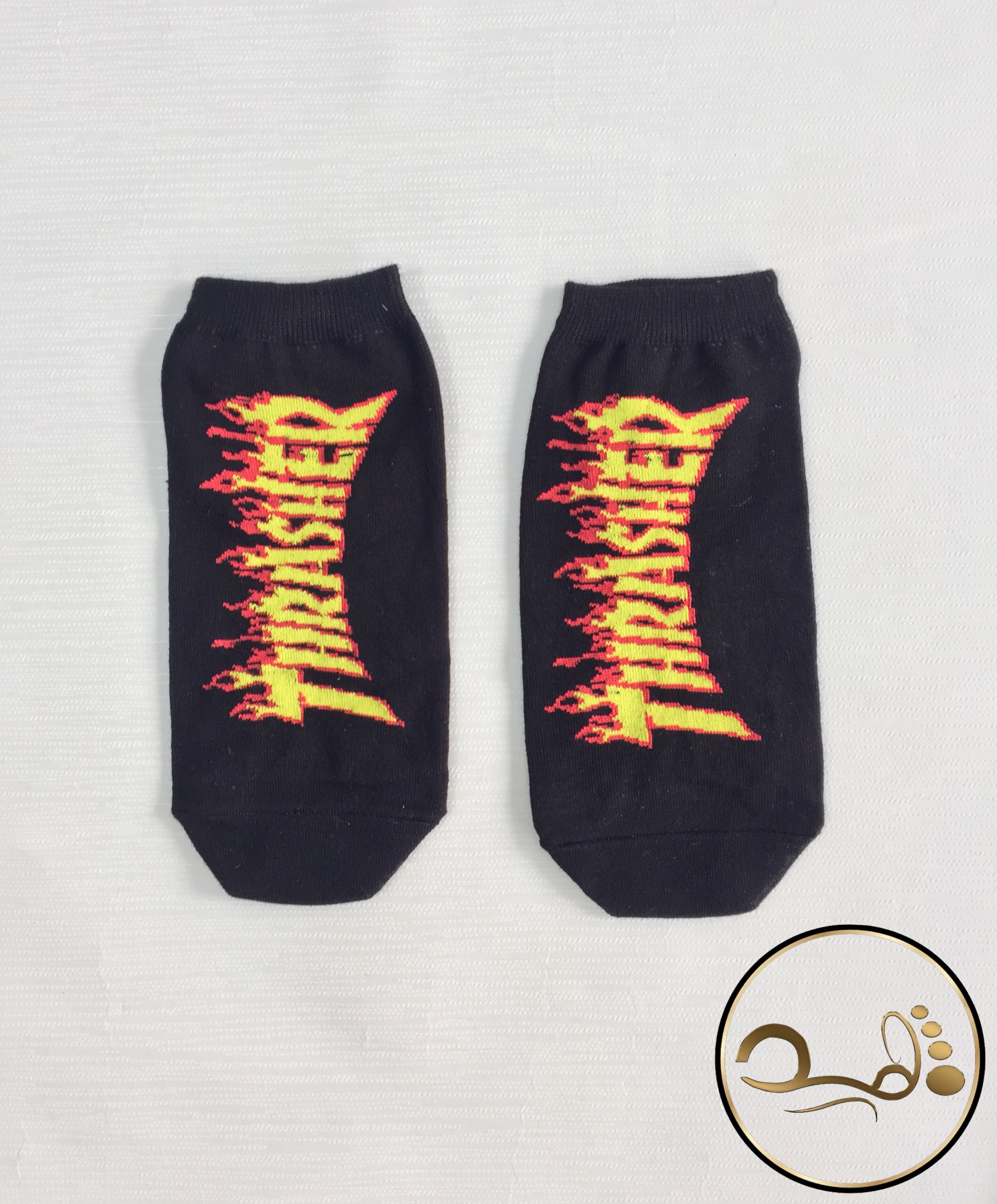جوراب مچی زنانه برند Optimist طرح Thrasher — تصویر ۴