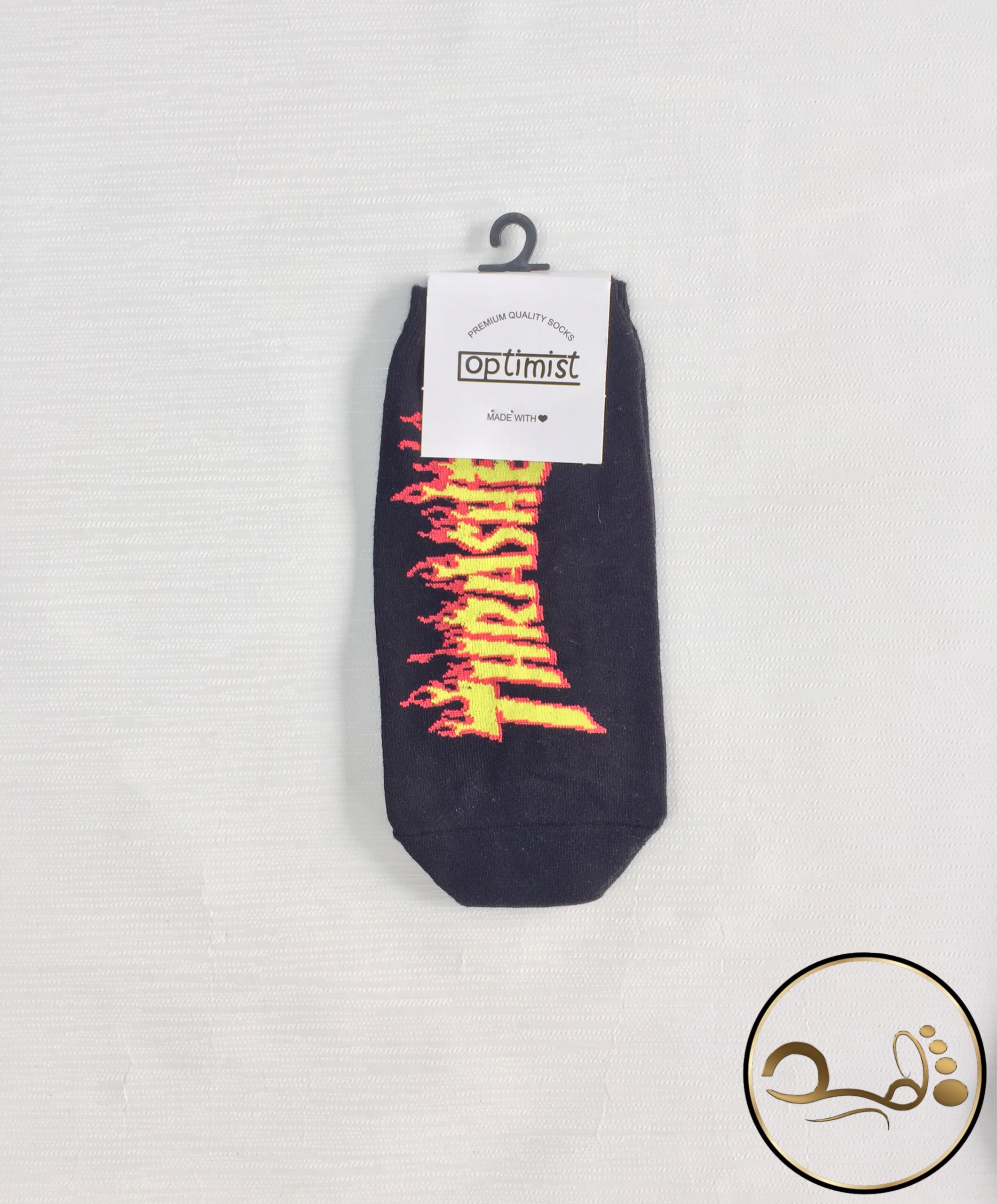 جوراب مچی زنانه برند Optimist طرح Thrasher — تصویر ۲