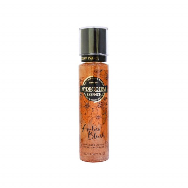 بادی میست اکلیلی زنانه هیدرودرم مدل Amber Blush حجم 200 میلی لیتر — تصویر ۲