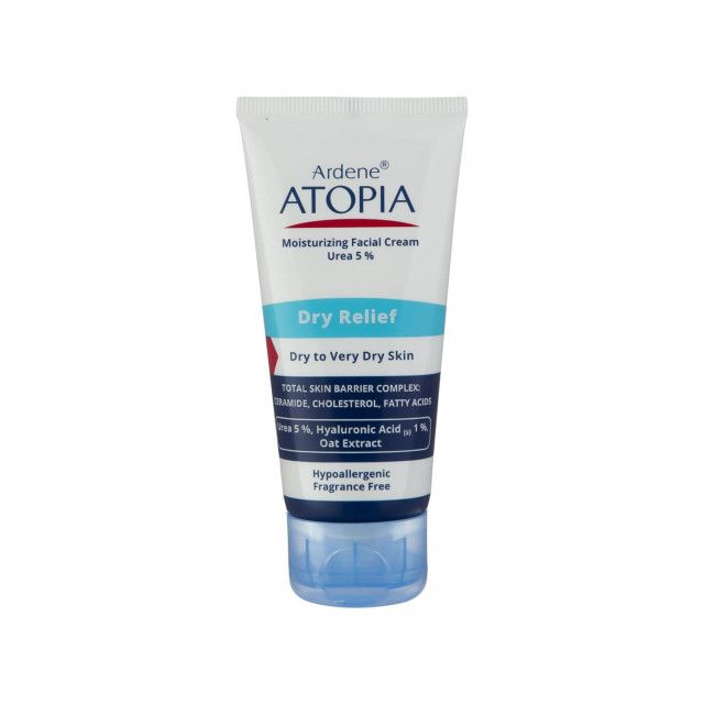 کرم مرطوب کننده صورت آردن سری Atopia مدل Dry Relief حجم 50 میلی لیتر