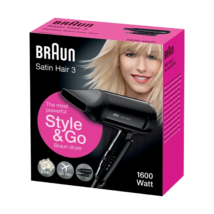 سشوار براون مدل BRHD350E — تصویر ۳