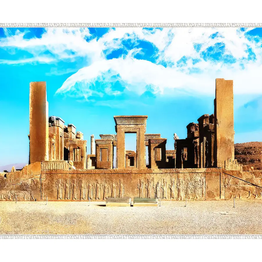 تابلو فرش و دیوارکوب هانوکس کد 2613-1 — تصویر ۲