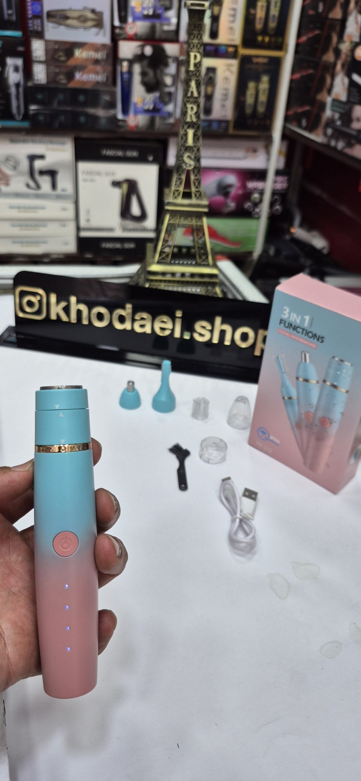 ماشین اصلاح صورت بانوان FUNCTIONS مدل FK112 — تصویر ۴