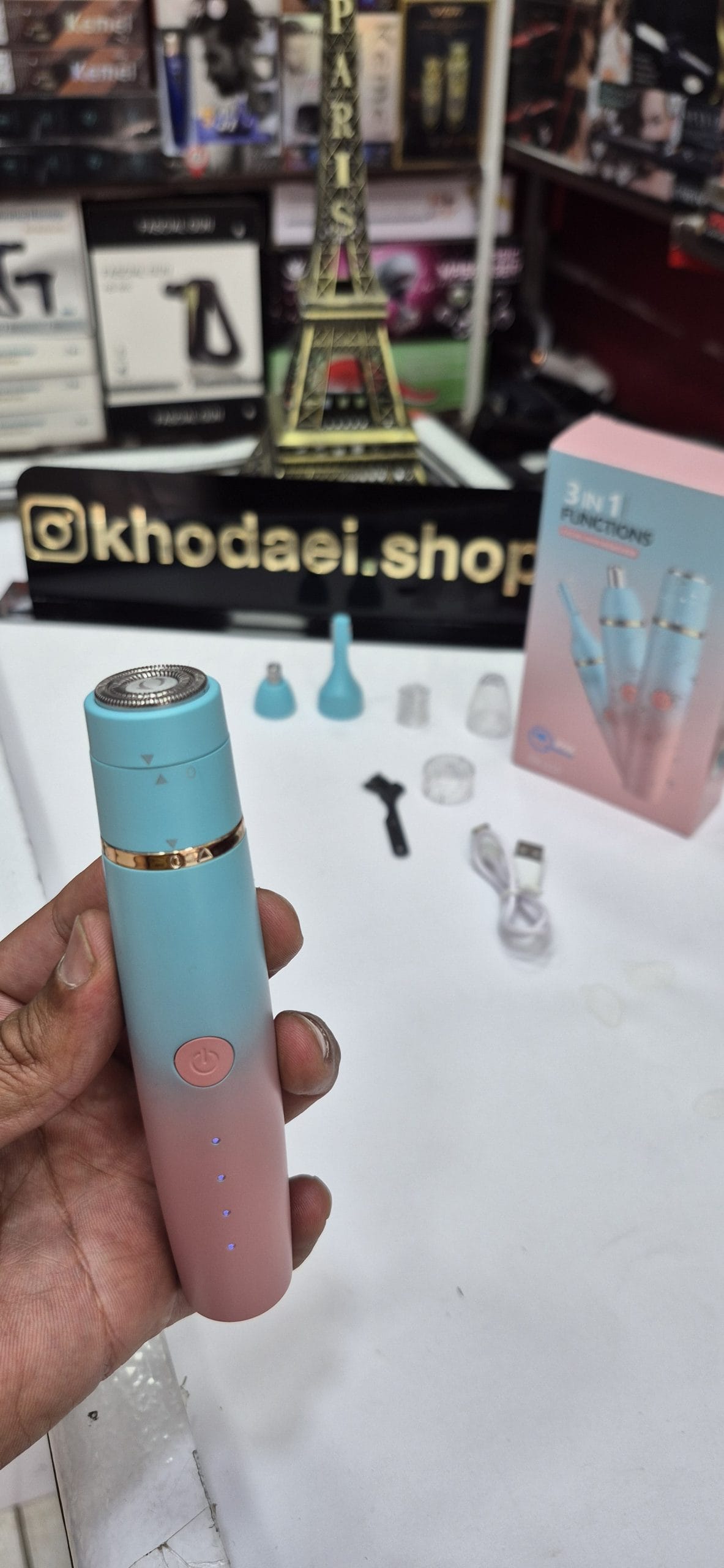 ماشین اصلاح صورت بانوان FUNCTIONS مدل FK112 — تصویر ۳
