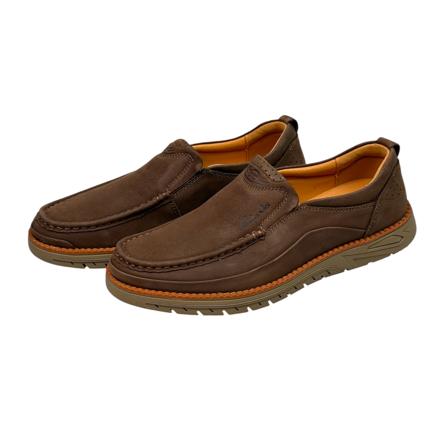 کفش چرم مردانه قهوه ای CLARKS کد 2021944