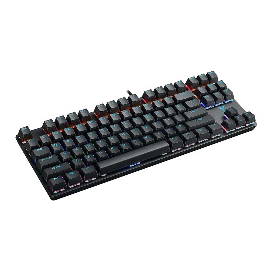 کیبورد رپو مدل V500 PRO-87 باسیم – کارکرده — تصویر ۲