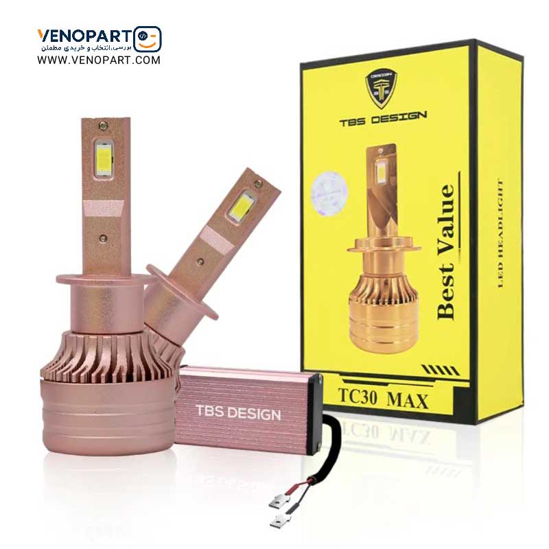 هدلایت TC30 MAX (پایهH7 H1) توبیز CSP، اورجینال | گـارانتی(2عددی) — تصویر ۲