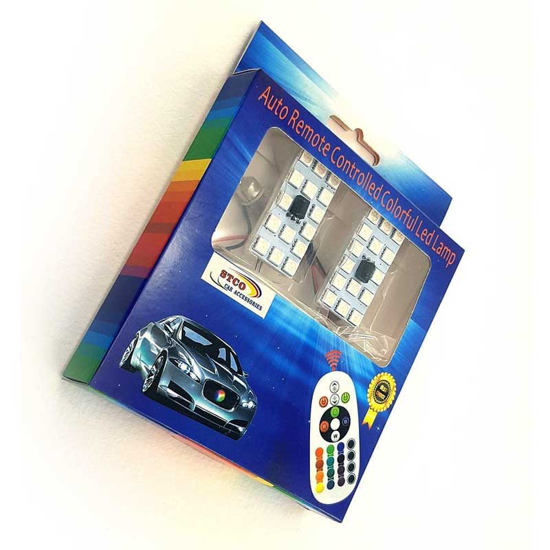 چراغ سقفی ریموت دار RGB با 24 SMD — تصویر ۲
