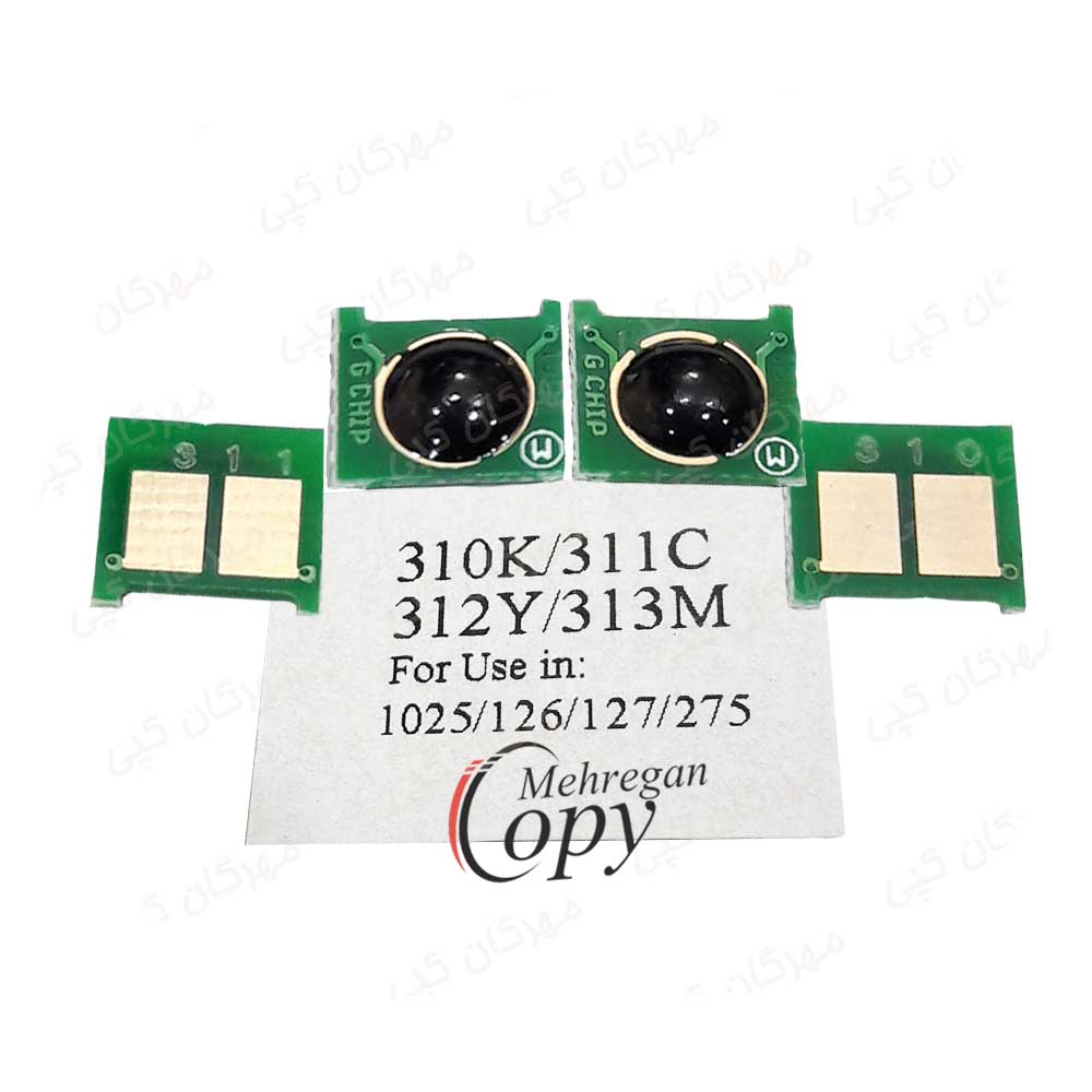 سری (4رنگ)چیپست کارتریج لیزری رنگی اچ پی hp 1025/1215 — تصویر ۲